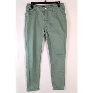 Curve Appeal Mint Green Jeggings Womens 10 Mid Rise Stretch Skinny Jeans